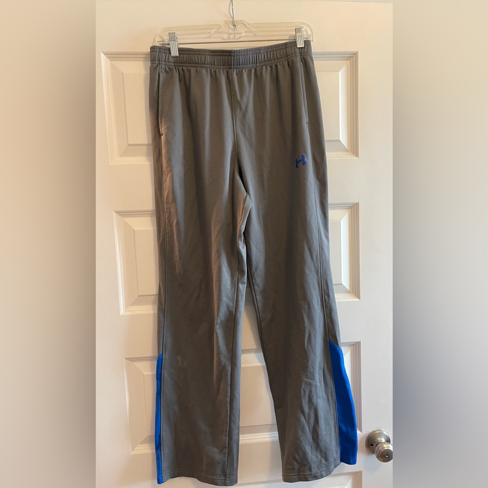 Blue and Gray sweat pants